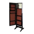 Manmade 57 in. H Standing Mirror with Storage MA2629613